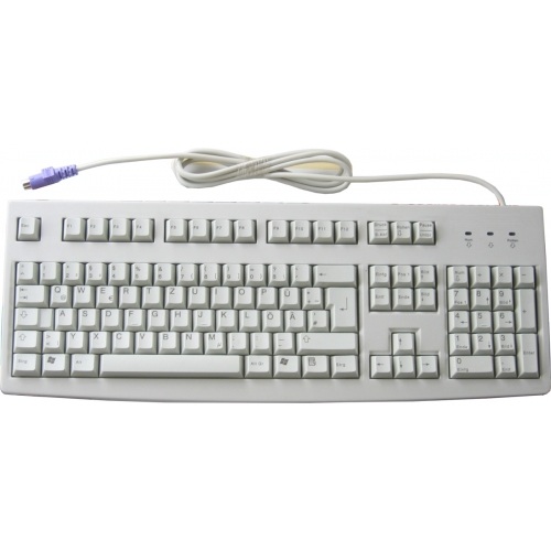 Standard PS/2 Tastatur 105 Tasten Keyboard PC QWERTZ eBay